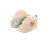 Krabbelschuhe Baby Strick Gr. 18, beige | Sterntaler