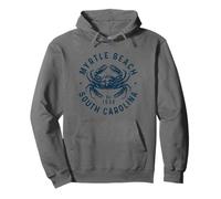 Krabben-Vintage-Pride in Myrtle Beach, South Carolina Pullover Hoodie