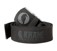 KRÄHE Gürtel Stretch | Arbeitsgürtel ohne Metall | stufenlos verstellbar | elastischer Gürtel ohne Löcher | für Herren & Damen | 130 cm lang | einfach zu kürzen