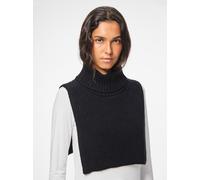 Kragen PIECES "PCJANNI NECKWARMER NOOS BC", Damen, Gr. Blacklist, schwarz, Obermaterial: 50% Viskose, 28% Polyester, 22% Nylon, Kragen Kragen (81618313-1)
