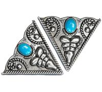 Kragenecken mit Metallpin Western Pfeil goldfarben