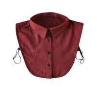Krageneinsatz Damen, Blusenkragen Einsatz Kragen Abnehmbare Falscher Detachable Abnehmbare Hälfte Shirt Bluse Blusenkragen Einsatz Einsteckkragen Hemdkragen Einsatz für Frauenkleidung/Pullover
