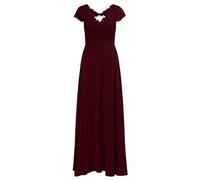 Kraimod Women's Abendkleid aus hochwertigem Material in femininem Stil Special Occasion Dress, Bordeaux, 40
