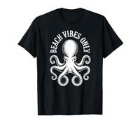 Kraken Octopus Beach Theme for Men and Women T-Shirt