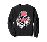 Kraken Octopus Ink Theme for Men and Women Sweatshirt