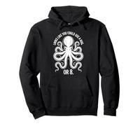 Kraken Octopus Marine Theme for Men and Women Pullover Hoodie