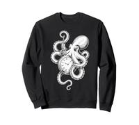 Kraken Octopus Steampunk Nautical Motif for Men and Women Sweatshirt