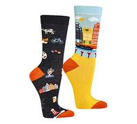 krautwear Herren Damen 2 Paar Bunt Gemusterte Sneaker Socken Strümpfe 30. Geburstag Papa Mama Geschenkideen (Niederlande, 36-41)