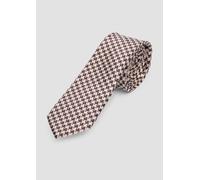 Krawatte aus Seidenmix mit Jacquard-Muster 1 weiß|rot 2169937.49K2.1