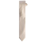 Krawatte BOSS "H-Tie 6 cm", Herren, beige, Web, Materialmix, gemustert, festlich, Krawatten, aus einem Seiden-Mix mit Jacquard-Muster (53470745-0) beige