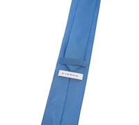 ETERNA Krawatte aus reiner Seide 7,5 cm breit mittelblau