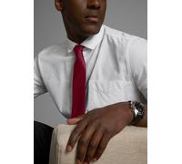 Krawatte MAN'S WORLD, Damen, dunkel bordeaux, Satin, Kunstfaser, leicht glänzend, unifarben, Krawatten, in klassischen Farben & Slim-Breite - neue Farben bordeaux & petrol (51762208-0) dunkel bordeaux