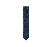 Krawatte SEIDENSTICKER "Slim", Herren, blau, Baumwolle, Paisley, Krawatten, Schmal (5cm) Paisley (82388841-0) blau