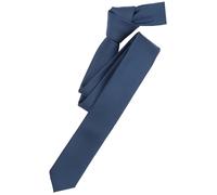 Krawatte - Slim - schmale Breite - mit Seide - Struktur - blau Venti