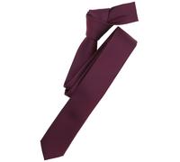 Krawatte - Slim - schmale Breite - mit Seide - Struktur - rot Venti