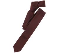 Krawatte - Slim - schmale Breite - mit Seide - Struktur - rotorange Venti