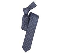 Krawatte VENTI "VENTI Krawatte gemustert", Herren, blau (graues mittelblau), 100% Seide, Krawatten (99806349-0) graues mittelblau