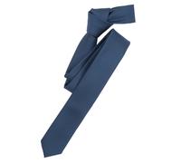Krawatte VENTI "VENTI Krawatte gemustert", Herren, blau (mittleres dunkelblau), 70% Polyester, 30% Seide, Krawatten (31854519-0) mittleres dunkelblau