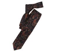 Krawatte VENTI "VENTI Krawatte gemustert", Herren, orange, 100% Seide, Krawatten (93571317-0) orange