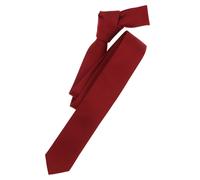 Venti Super Slim Krawatte rot, Gemustert