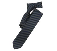 Krawatte VENTI "VENTI Krawatte gestreift", Herren, grün (dunkelgrün), 100% Seide, Krawatten (95022036-0) dunkelgrün
