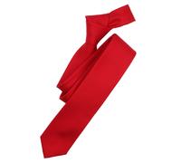 Krawatte VENTI "VENTI Krawatte uni", Herren, rot (sattes rot), 70% Polyester, 30% Seide, Krawatten (63894049-0) sattes rot