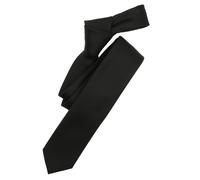 Krawatte VENTI "VENTI Krawatte uni", Herren, schwarz, 70% Polyester, 30% Seide, Krawatten (86881455-0) schwarz