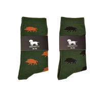Krawattendackel Wildschwein-Socken