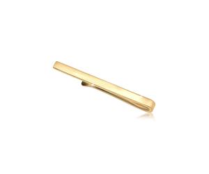 Krawattennadel KUZZOI "Basic Matt Klassisch Zeitlos Business 925 Silber", gold, Krawattennadeln, Herren, Silber 925 (Sterlingsilber) (16316836-0) gold