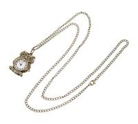 Kreative Damen Taschenuhr Eule Vintage Metall Quarz für Junge Erwachsene | Antikes Retro Design, Leicht Tragbar und Präzise Zeitmessung, Dekorativ für Hochzeit und Geburtstag