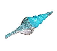 Kreative Muschel-Brosche, modisch, Tiermotiv, Strasssteine, Verzierung, stilvolles Outfit, für den täglichen Gebrauch, Anstecknadel, Eine Größe, Wie beschrieben