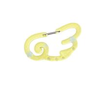 Kreativer Acryl Schlüsselanhänger Clip mit Sternflügel Design, tragbarer Karabinerhaken, Schlüsselhalter für Taschen, Schlüssel, Outdoor Dekorationen, dekoratives Karabiner Clip Zubehör