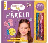 Kreativstart Kids Häkeln. Anleitungsbuch und Material