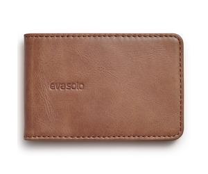 Kreditkartenhalter 10 cm, cognac, leder, Eva Solo