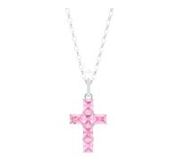 Kreuz Anhänger Silber 925 Zirkonia rosa JL10-02-1988 JuwelmaLux