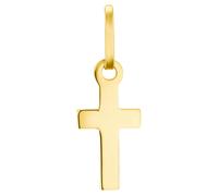 Amor Motivanhänger Damen, Gold, onesize, Kreuz, 6 mm, Gold 585/14 ct 2031177