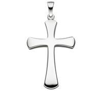Kreuzanhänger JOBO "Anhänger Kreuz", silber (silber 925), Schmuckanhänger, Damen, Silber 925 (Sterlingsilber), 925 Silber (92069808-0) silber 925