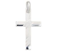 Kreuzanhänger JOBO "Anhänger Kreuz", silber (silber 925), Schmuckanhänger, Damen, Silber 925 (Sterlingsilber), 925 Silber (47251217-0) silber 925