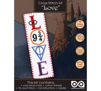 Kreuzstich-Lesezeichen-Set HP Love DIY-Set f r Handstickerei mit Musterdesign