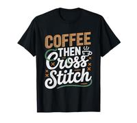 Kreuzstich Stick Liebhaber Handarbeit T-Shirt