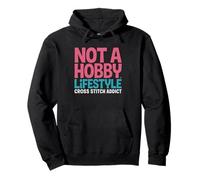 Kreuzstich Sticken Handarbeit Pullover Hoodie
