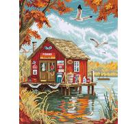 Kreuzstich Stickpackung Frühherbst, Zählmuster