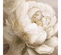 Kreuzstich Stickpackung Pfingstrose Zählmuster, Multifarbig