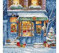 Kreuzstich Stickpackung Shop für Weihnachtsgeschenke, Zählmuster