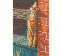 Kreuzstich Stickpackung Sunny Grumber, Zählmuster, 11,5x17,5cm