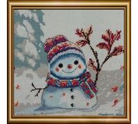 Kreuzstich Stickpackung Ungeschickter Winter, Zählmuster