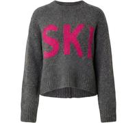 KRIMSON KLOVER Alpaka-Strickpullover Ski Sweater (KK-F25506) M medium gray