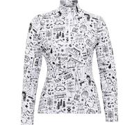 KRIMSON KLOVER Damen Pullover Graffiti Top (628628) XL Weiß