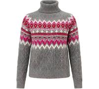 KRIMSON KLOVER Strickpullover Helena Sweater (KK-F25527) L medium grey