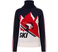 KRIMSON KLOVER Strickpullover Ski Cortina Sweater (KK-F25721) L racing red (w-o Cortina)